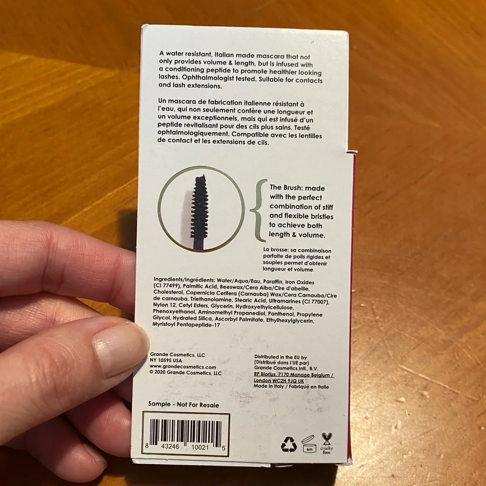 GrandeMASCARA Conditioning Peptide Mascara